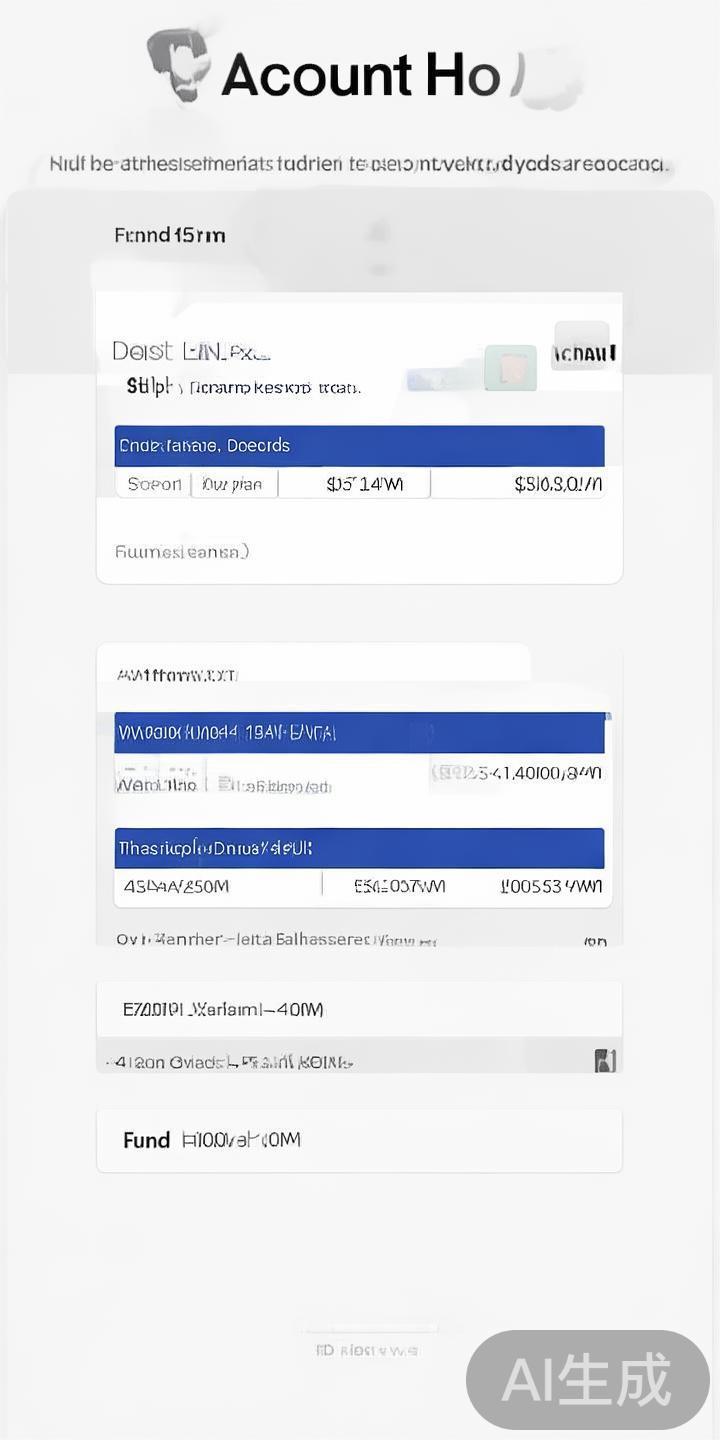 在账户中心中，查找“存款记录”、&nbsp;“财务明细”或“